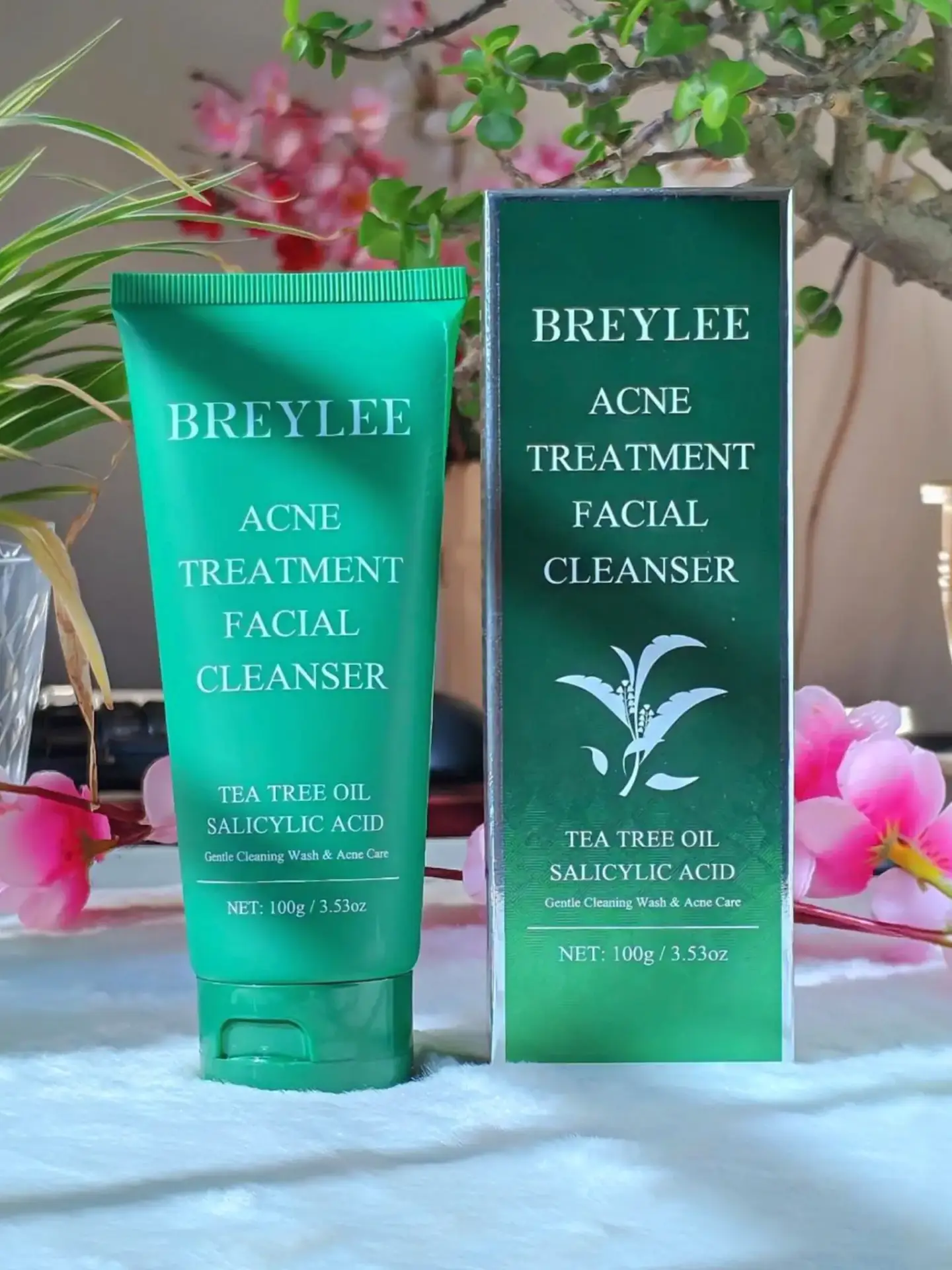 BREYLEE Acne Treatment Facial Cleanser 100gm — OG Carecraft luxury skincare