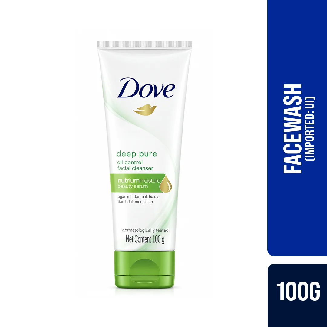Dove Deep Pure Oil Control Facial Cleanser 100gm — OG Carecraft luxury skincare