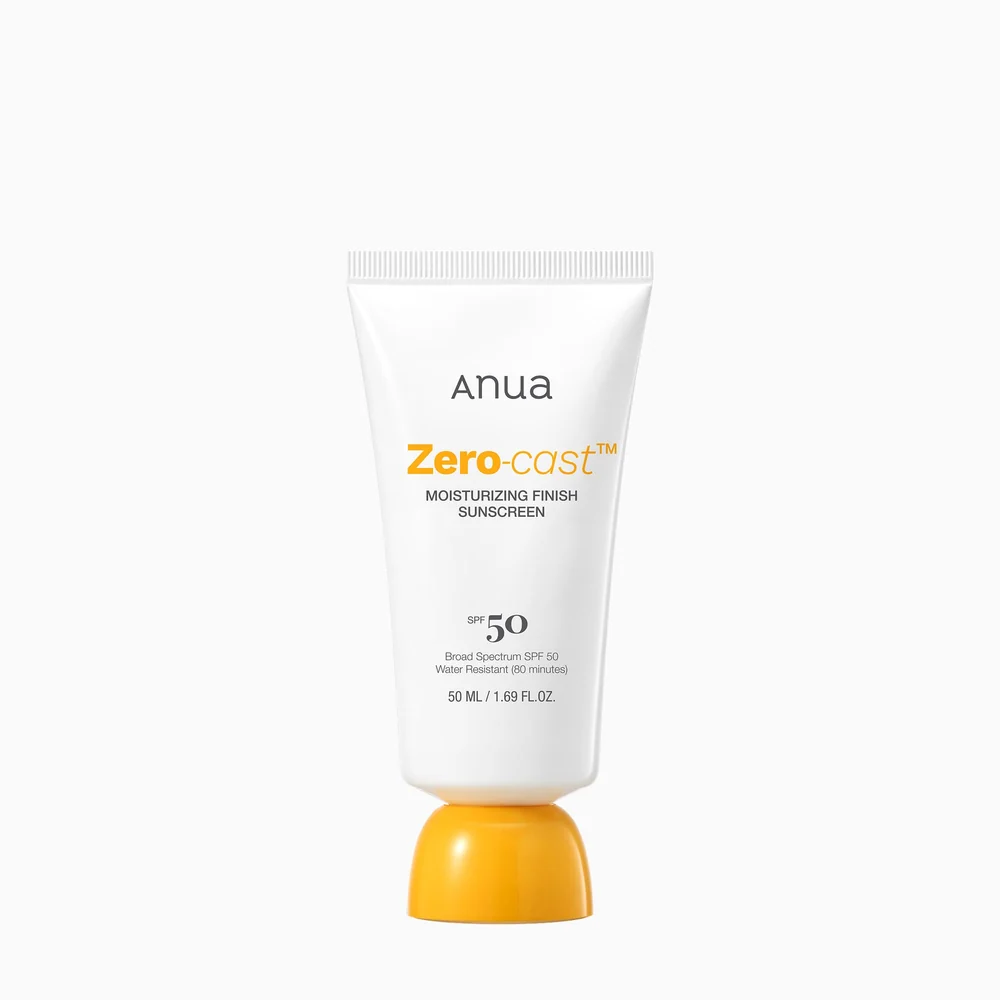 Anua Zero-Cast Moisturizing Finish Sunscreen SPF 50 (50ml) – No White Cast — OG Carecraft luxury skincare