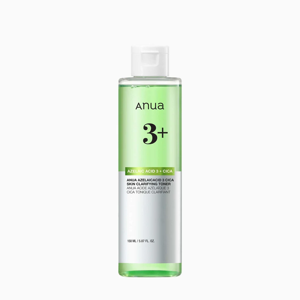 Anua Azelaic Acid 3+ Cica Skin Clarifying Toner (250ml) — OG Carecraft luxury skincare