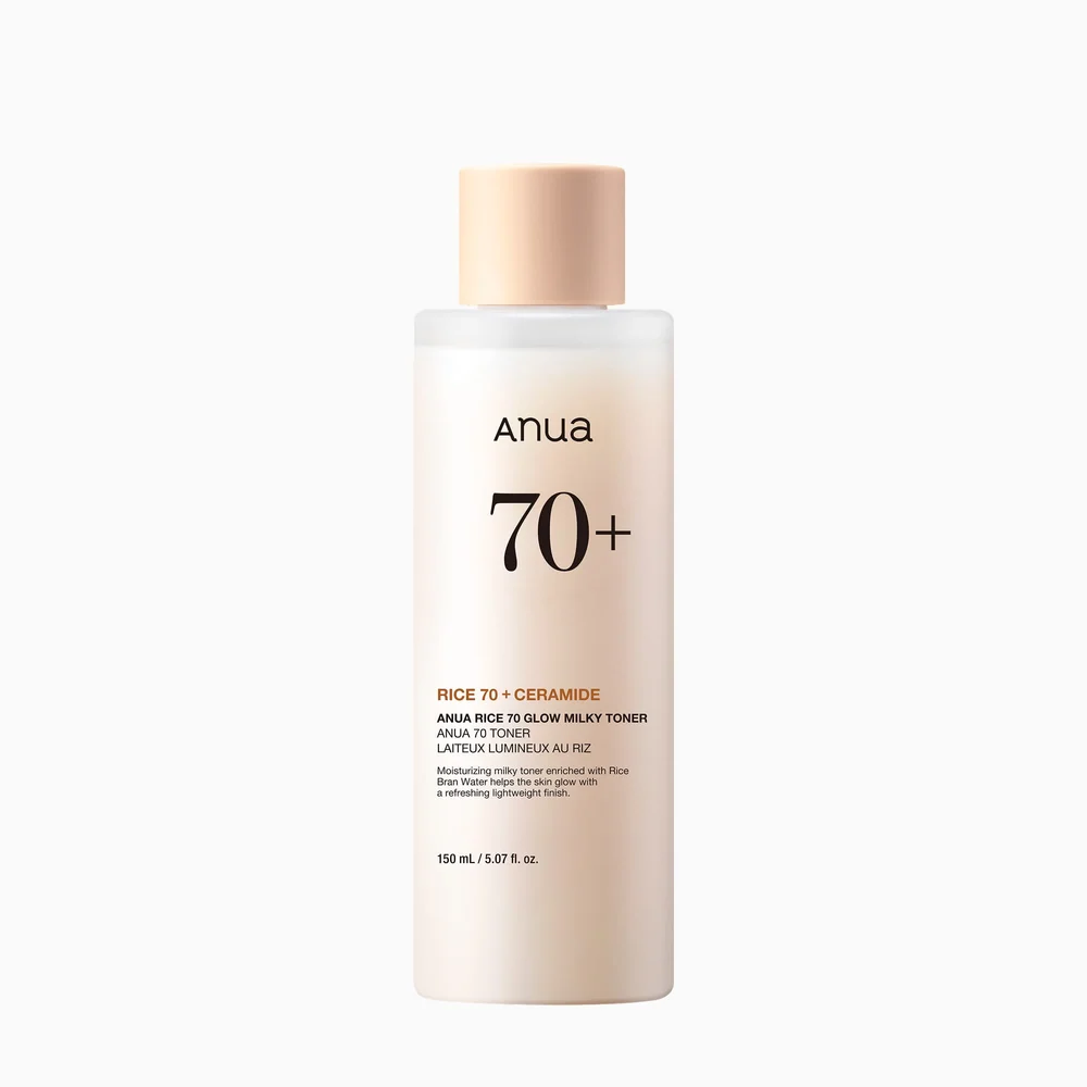 Anua Rice 70 Glow Milky Toner 250 ml — OG Carecraft luxury skincare
