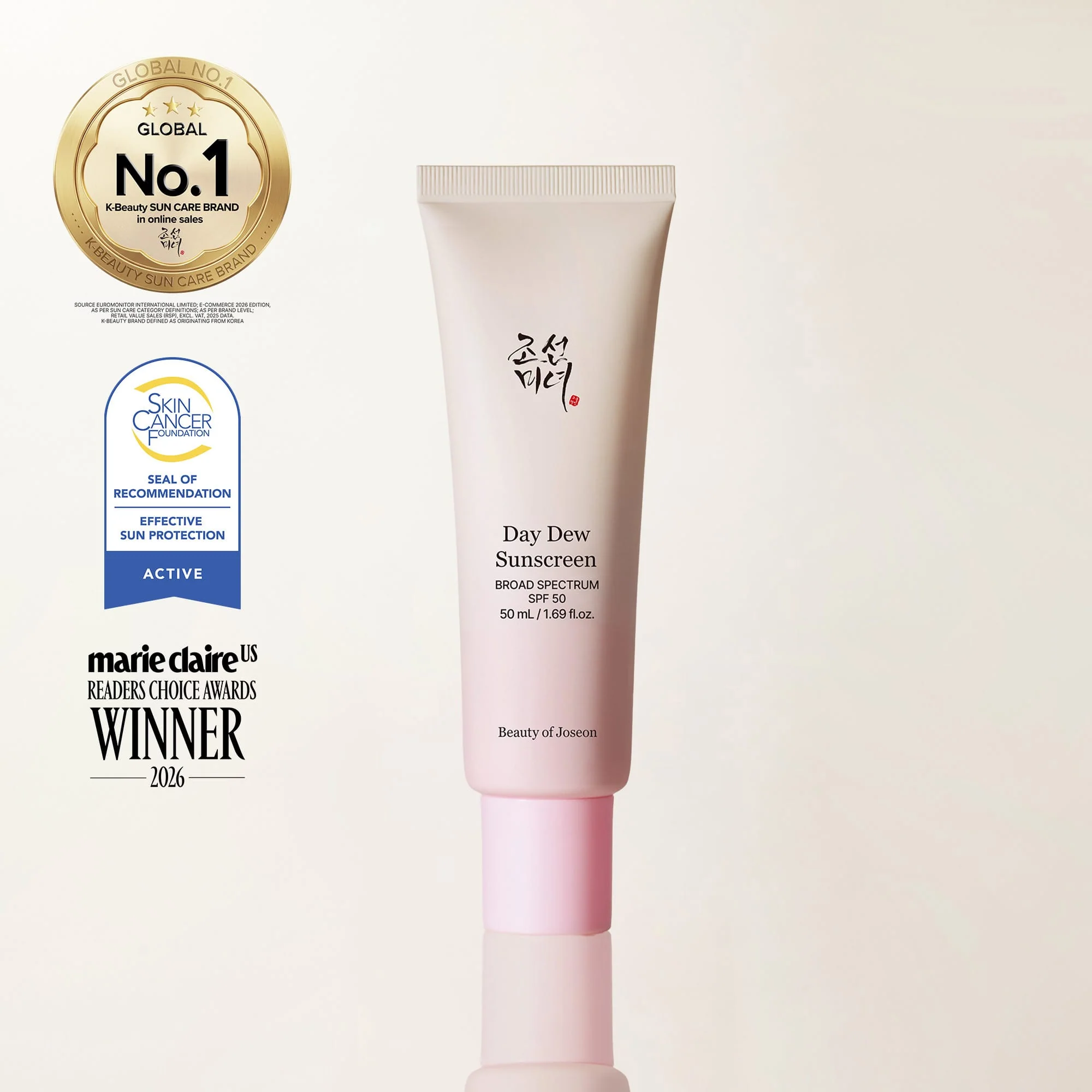 Beauty of Joseon Day Dew Sunscreen 50ml — OG Carecraft luxury skincare